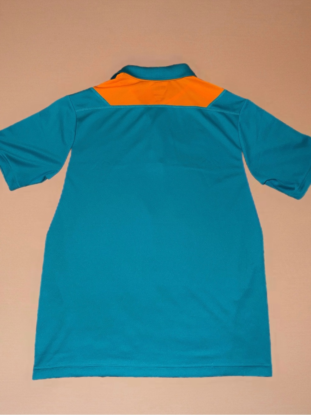 NFL Miami Dolphins Teal and Orange Polo Shirt - Picture 5 of 5